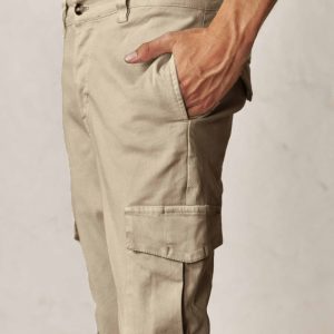 Pantalón Cargo - Beige Tostado