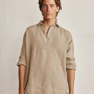 Polera de Lino - Camel