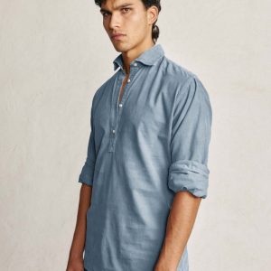 Polera Micropana - Azul
