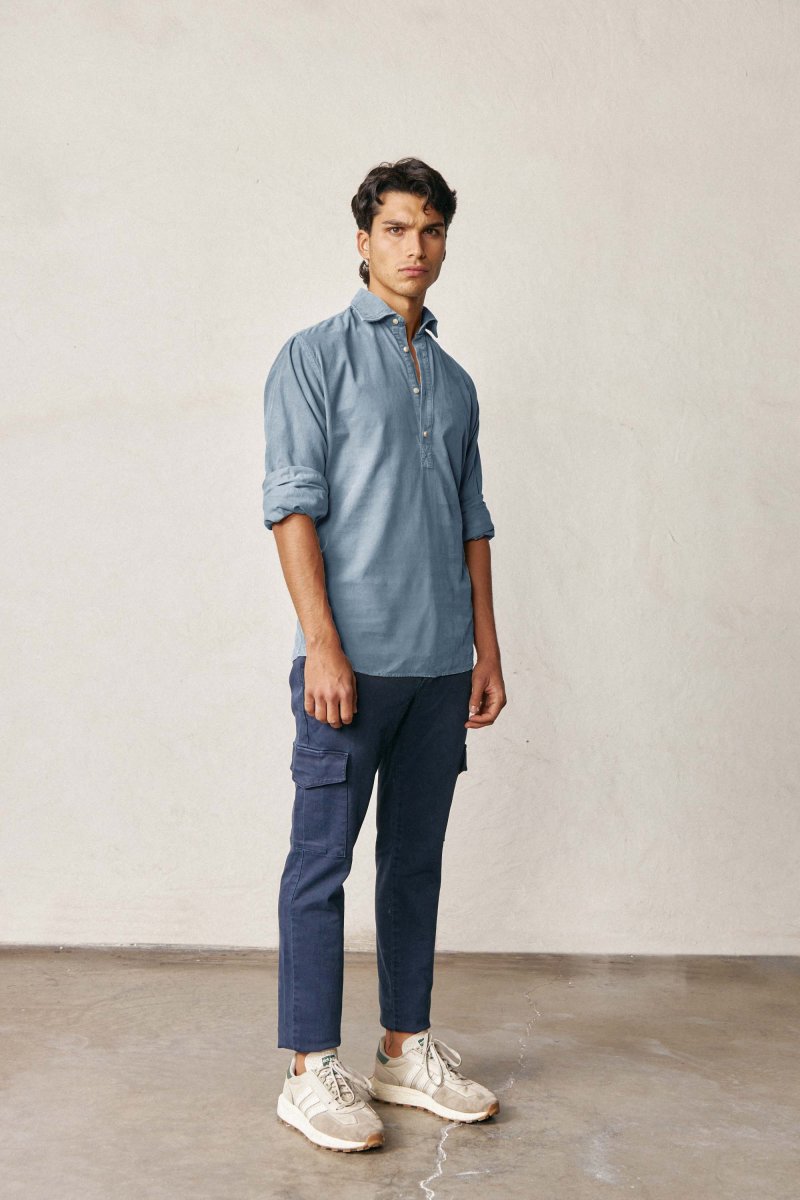 Polera Micropana - Azul - Imagen 3