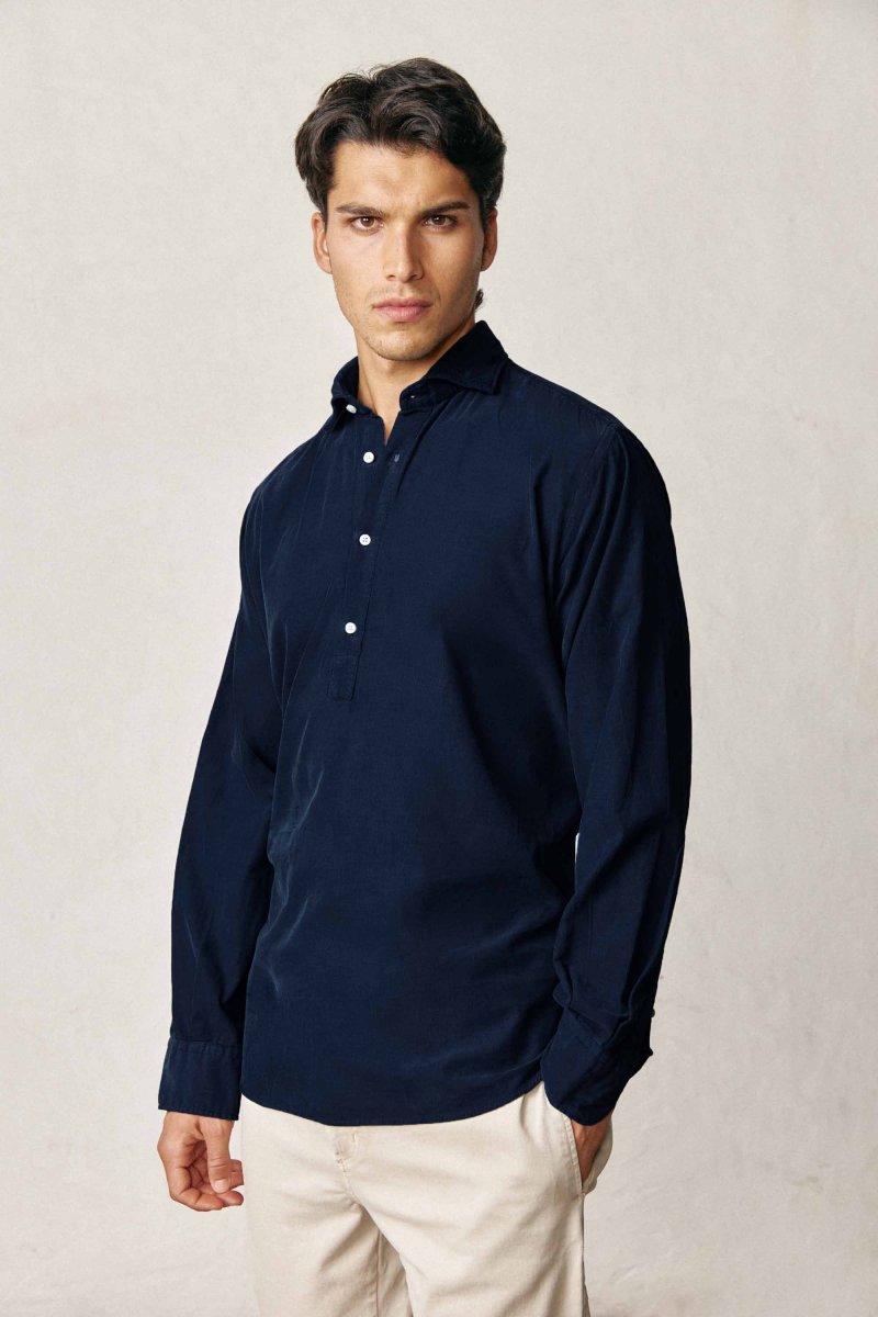 Polera Micropana - Azul Marino - Imagen 2