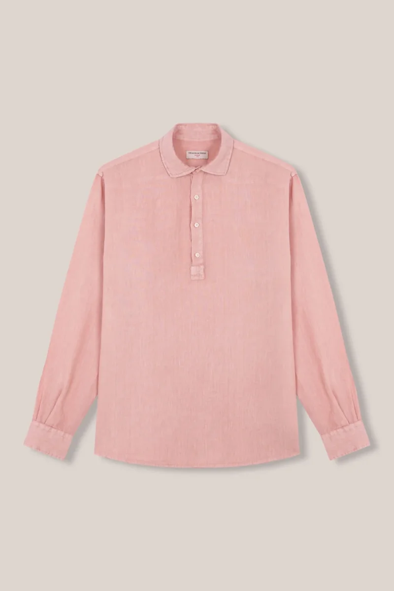 Polera de Lino - Rosa Claro - Imagen 5