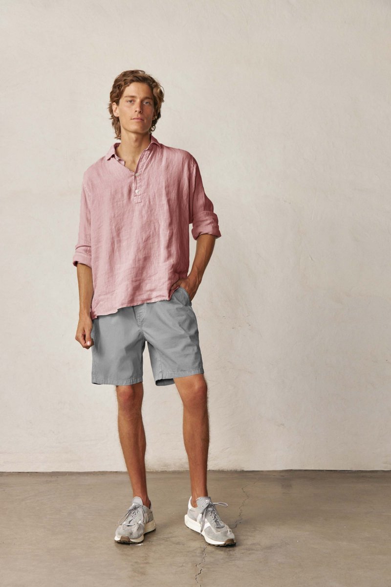Polera de Lino - Rosa Claro - Imagen 4