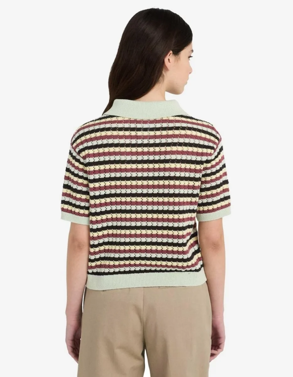 Polo ELEMENT CROCHET STRIPES - Tarmac - Imagen 3
