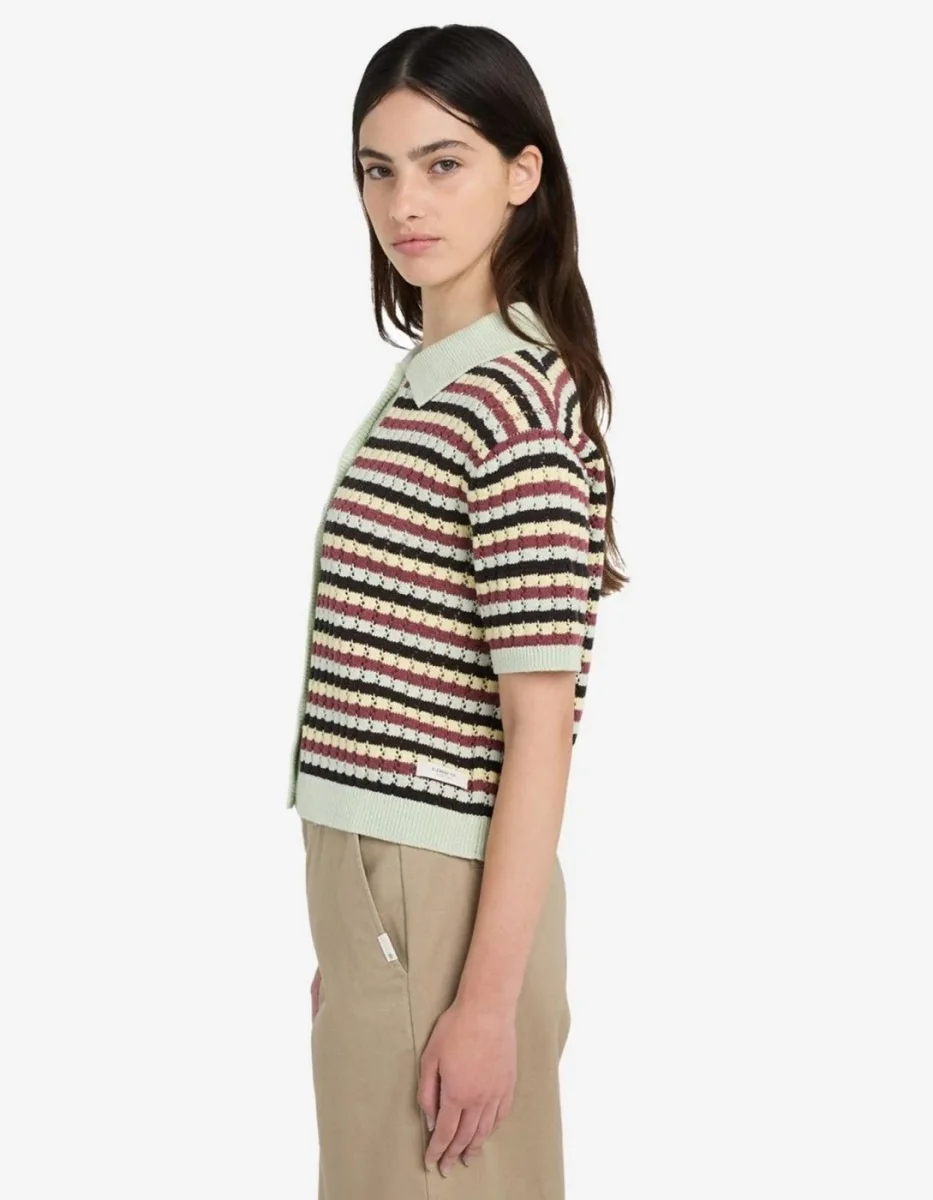 Polo ELEMENT CROCHET STRIPES - Tarmac - Imagen 4
