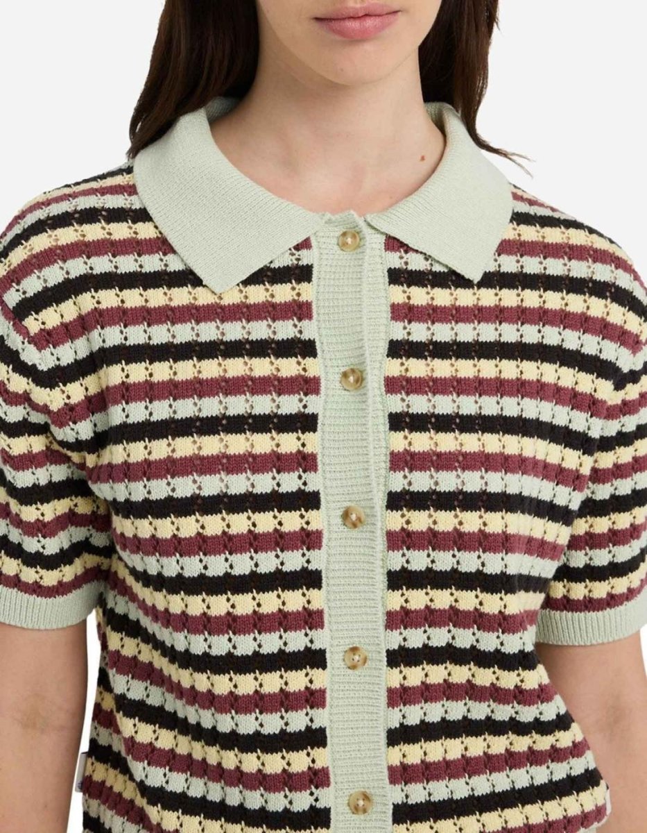 Polo ELEMENT CROCHET STRIPES - Tarmac - Imagen 5