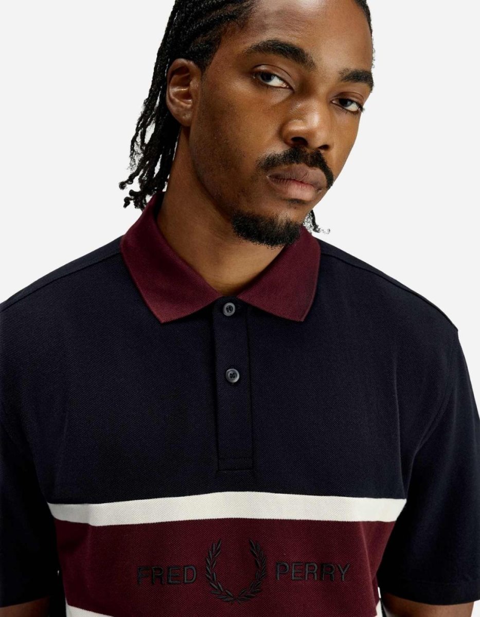 Polo FRED PERRRY M2421 - Black - Imagen 6