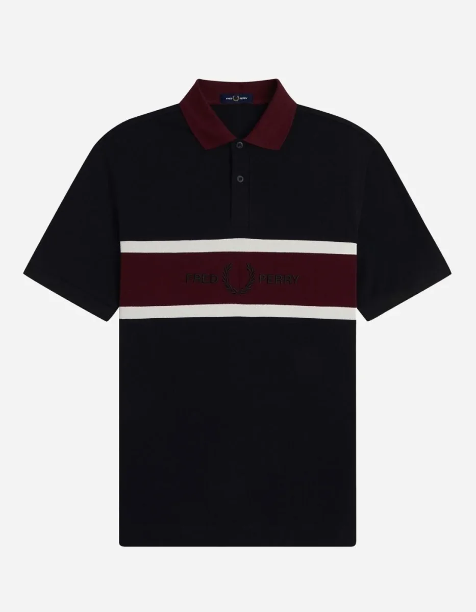 Polo FRED PERRRY M2421 - Black - Imagen 7