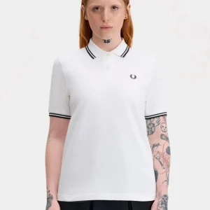 Polo FRED PERRY G3600 - White/Black