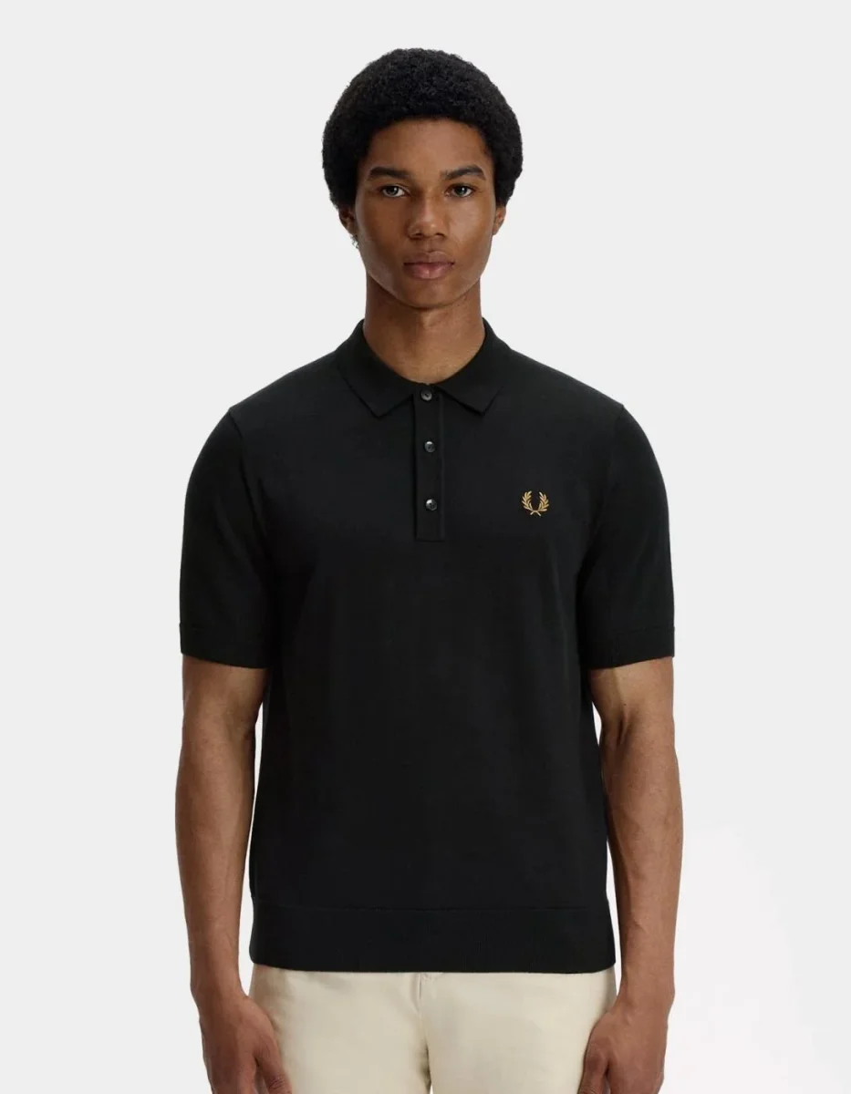 Polo FRED PERRY K9725 - Black - Imagen 2