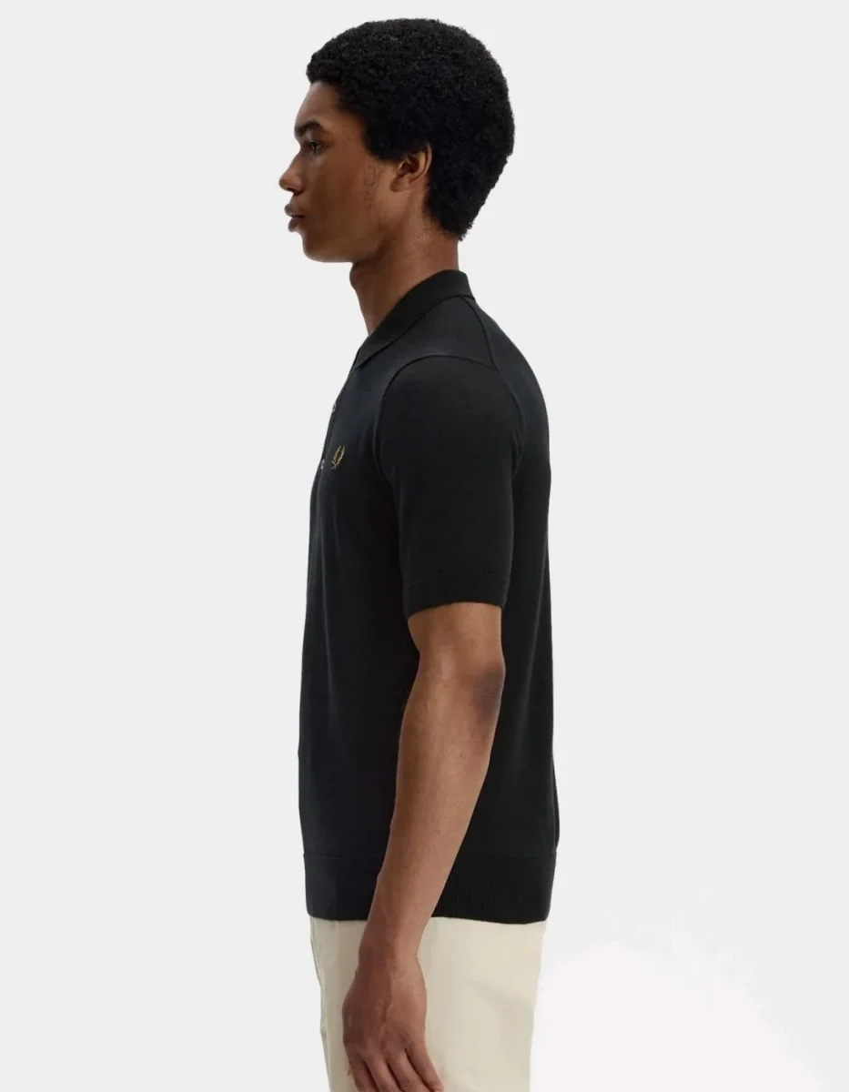 Polo FRED PERRY K9725 - Black - Imagen 3