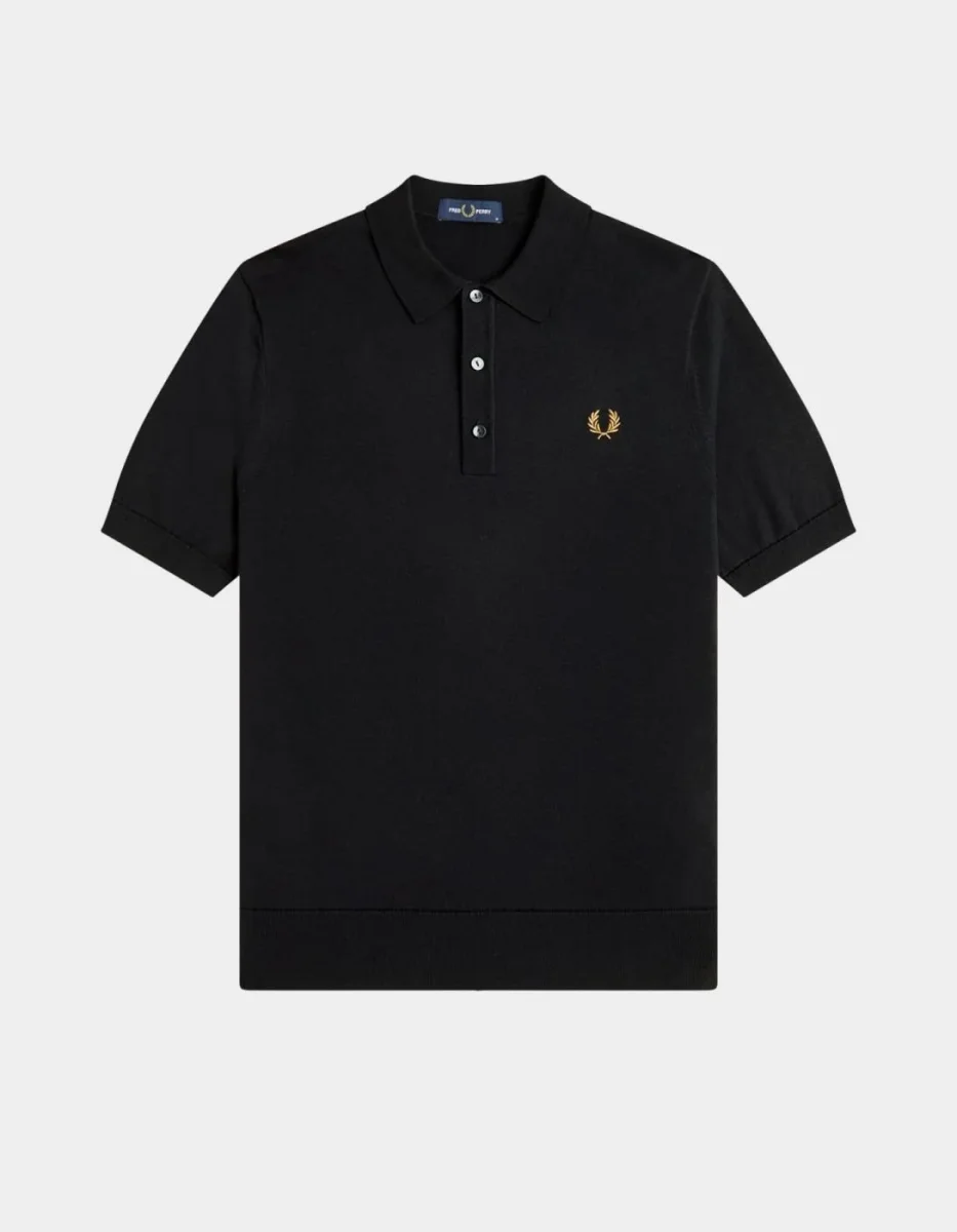Polo FRED PERRY K9725 - Black - Imagen 5
