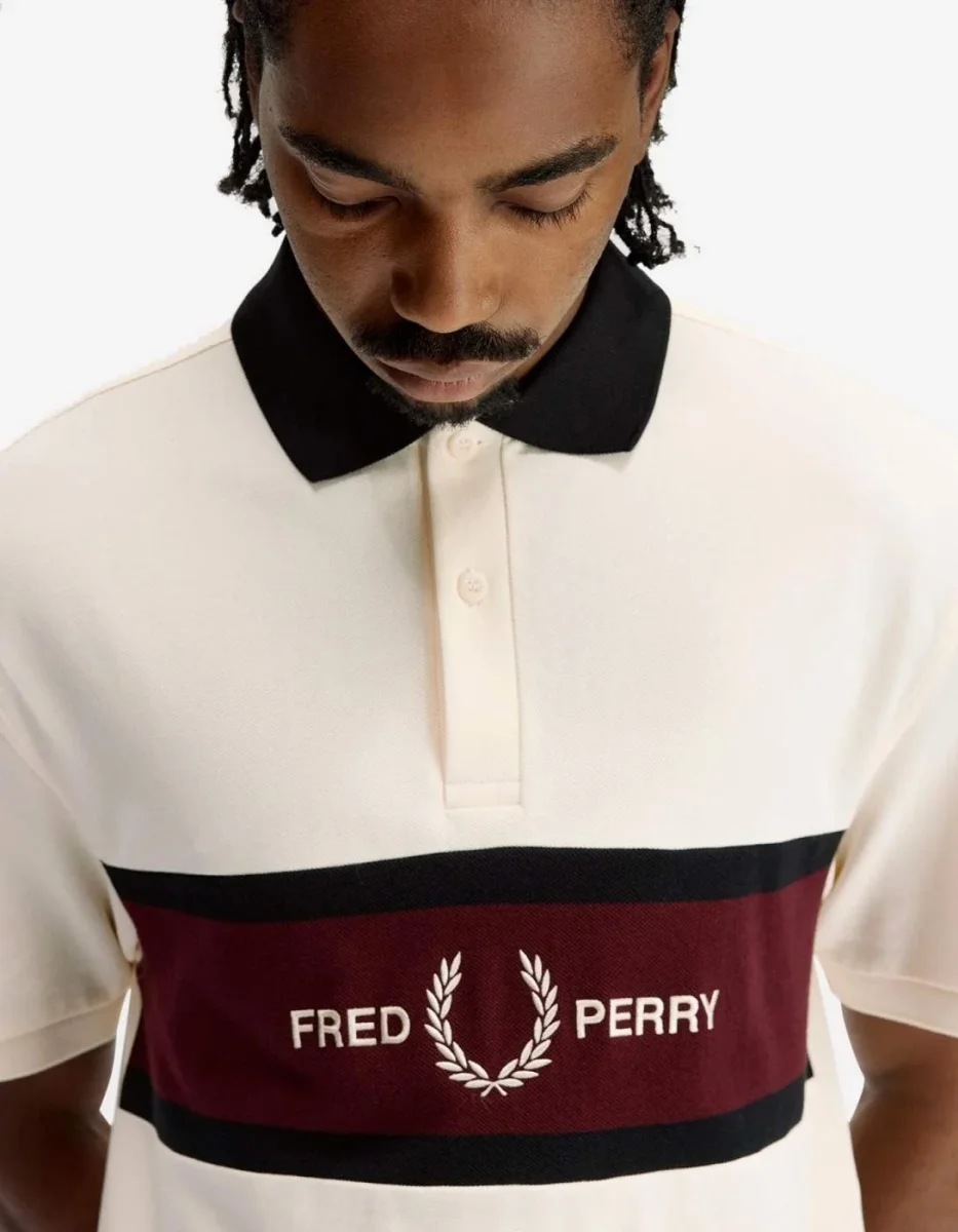 Polo FRED PERRY M2421 - Ecru - Imagen 6