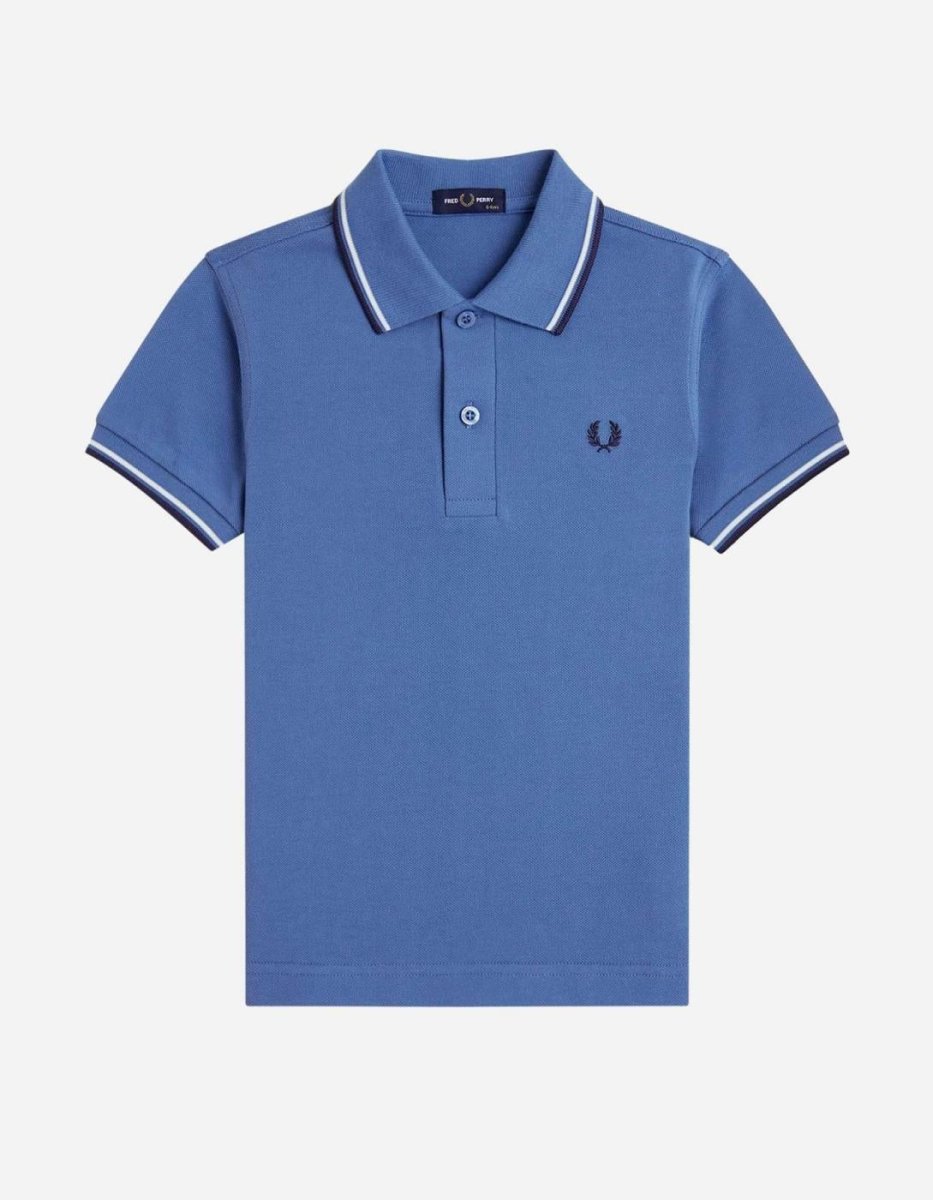 Polo FRED PERRY M3600 - Ace Blue/Snow White/Tennis Blue - Imagen 2