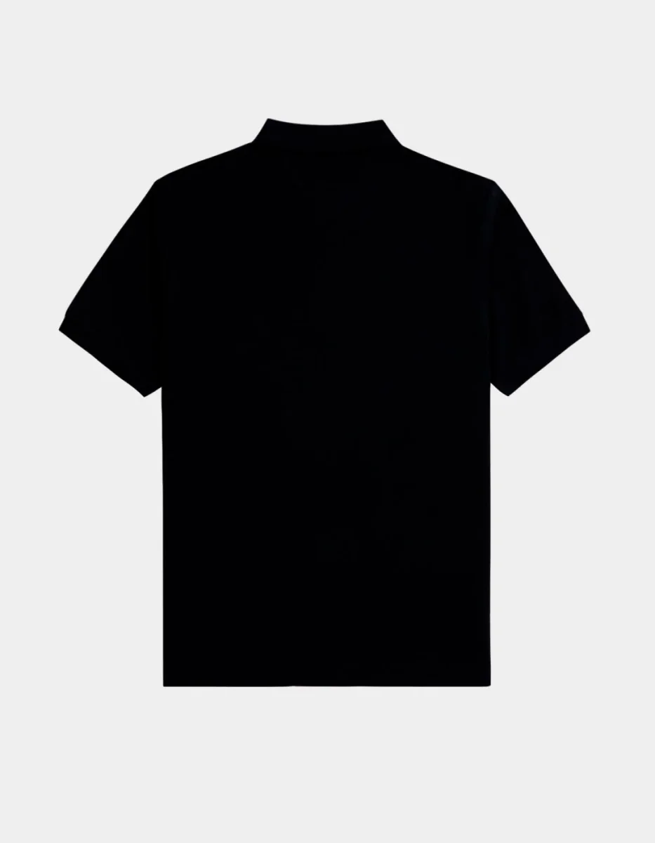 Polo FRED PERRY M6000 - Black/Snow White - Imagen 6