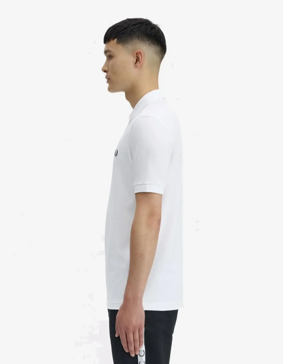 Polo FRED PERRY M6000 - White - Imagen 3