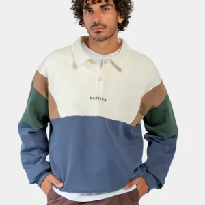 Polo HARRY - Ivory/Brown/Green/Blue