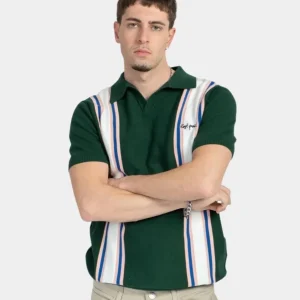 Polo KAOTIKO LOST POINT - Green/Ivory