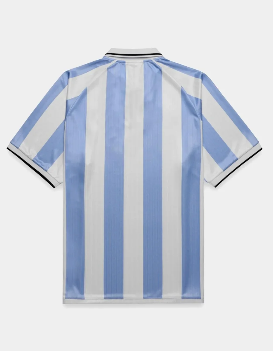 Polo KAPPA AUTHENTIC SHAILEN - White/Azure Airy/Black - Imagen 3