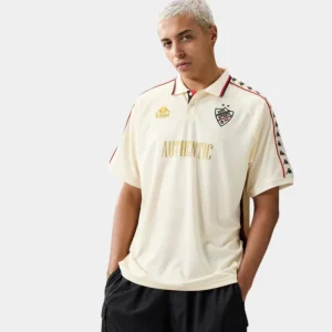 Polo KAPPA STAFEN - Beige Butter/Red Md Coral/Black