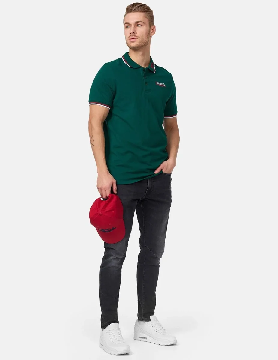 Polo LONSDALE LION - Bottle Green - Imagen 4