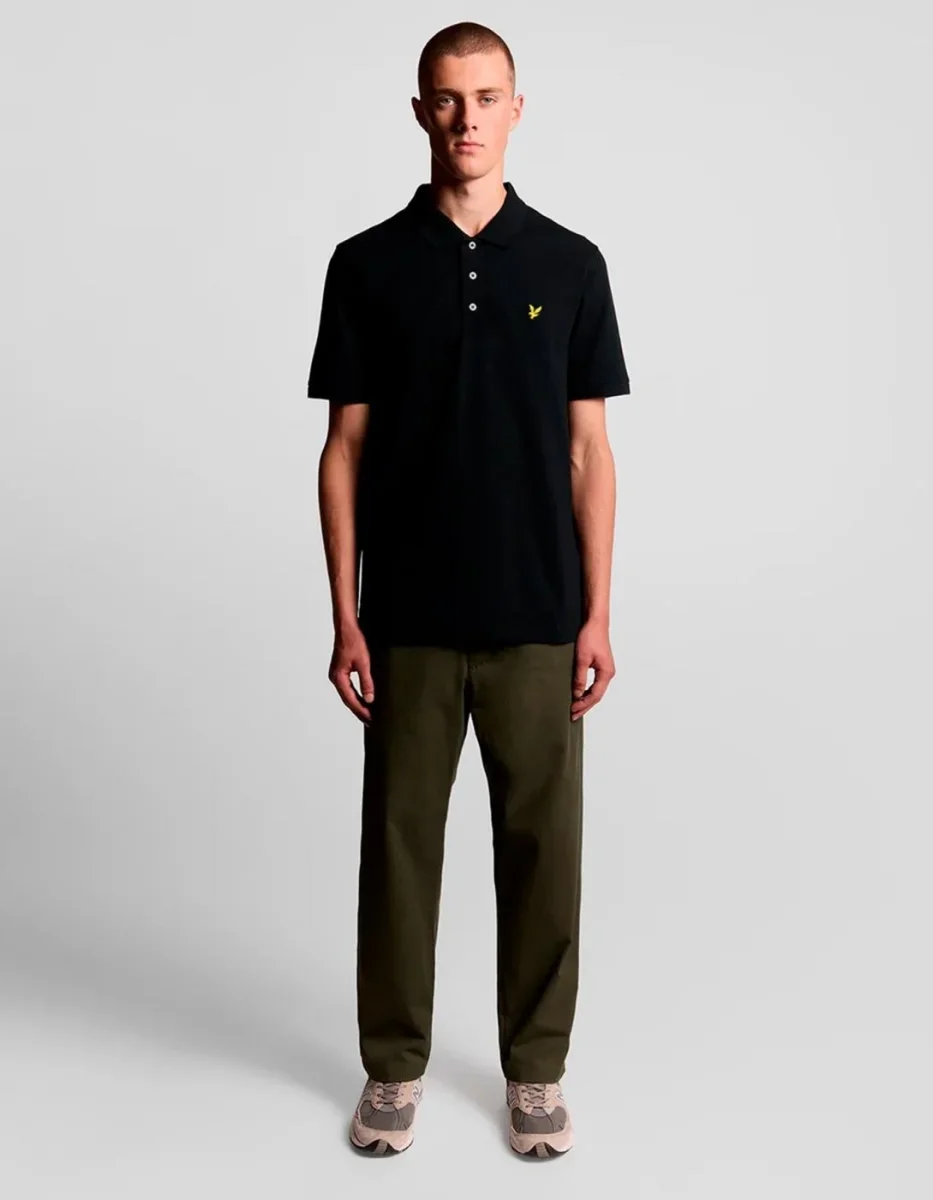 Polo LYLE & SCOTT SP400VOG - Jet Black - Imagen 4