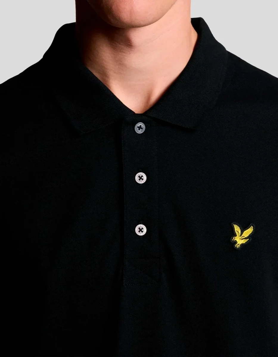 Polo LYLE & SCOTT SP400VOG - Jet Black - Imagen 5