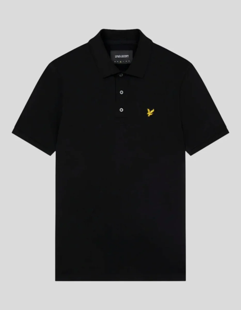 Polo LYLE & SCOTT SP400VOG - Jet Black - Imagen 7