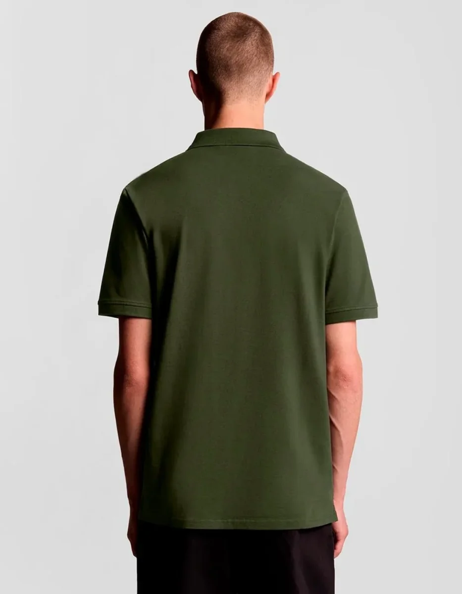 Polo LYLE & SCOTT SP400VOG - Olive - Imagen 3