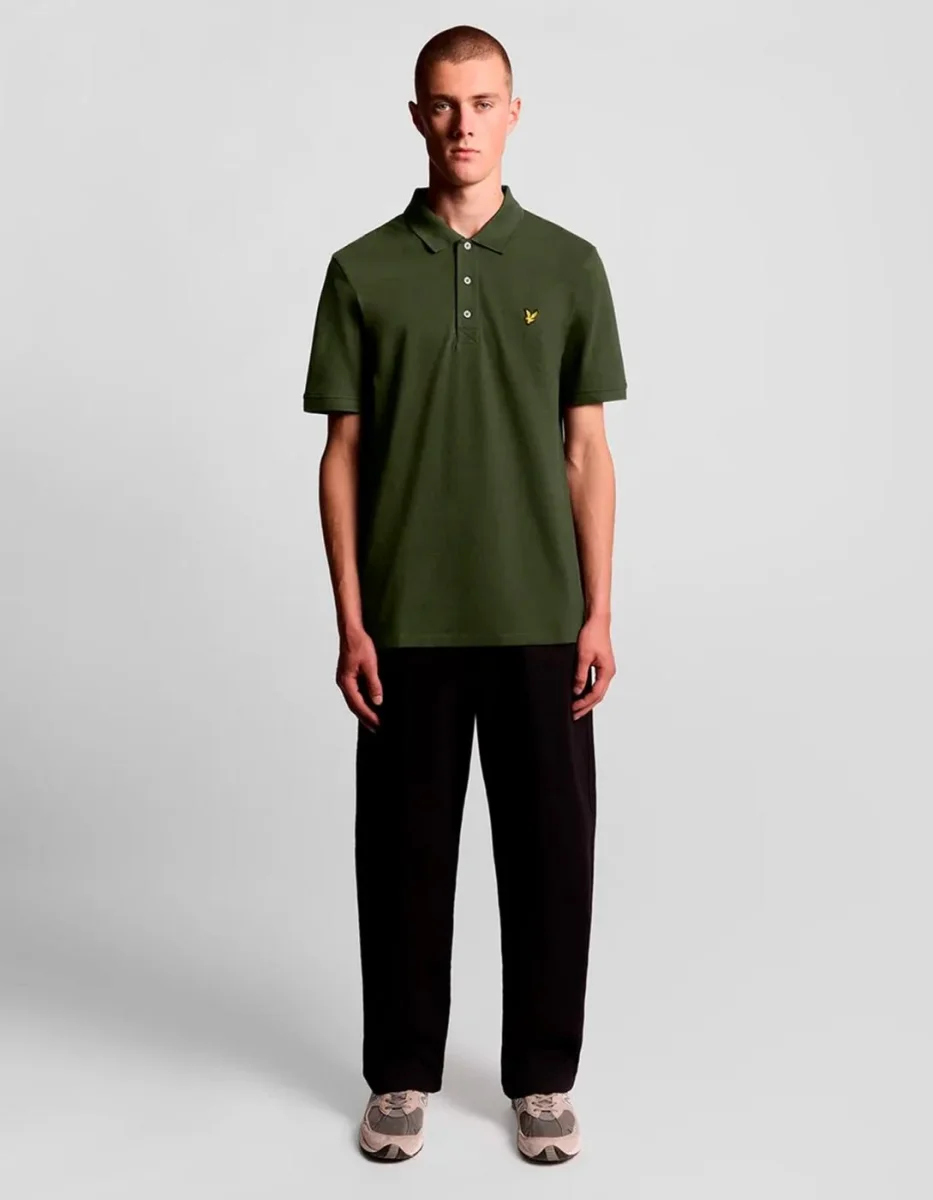 Polo LYLE & SCOTT SP400VOG - Olive - Imagen 4