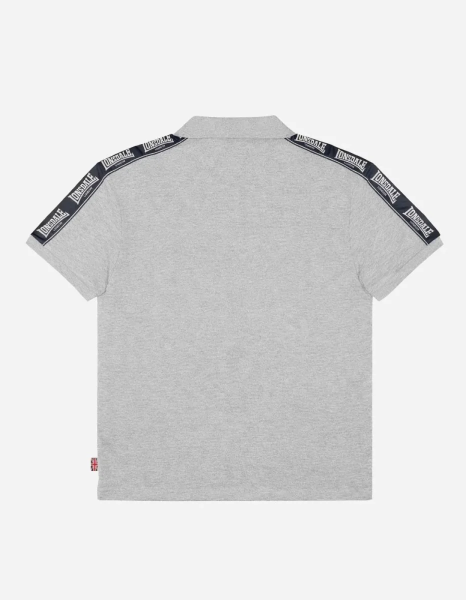 Polo PELTON - Marl Grey/Dark Navy/Ecru - Imagen 7
