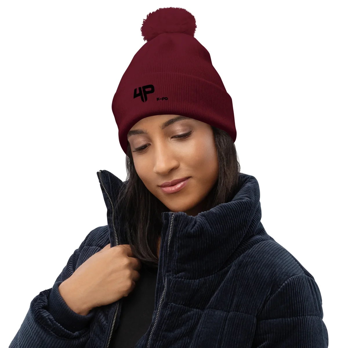 Gorro con pompón - Imagen 4