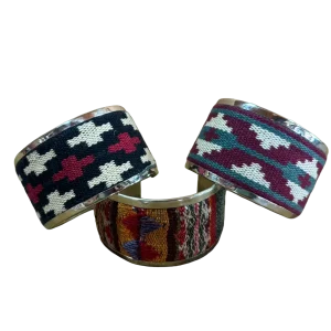 Pulsera argentina de alpaca artesanal