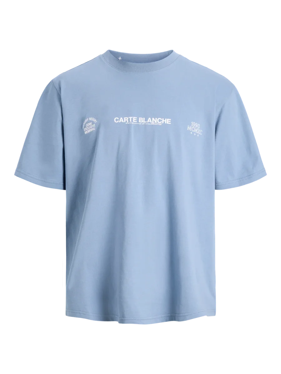 CAMISETA RELAXED REST JNR - Blue Shadow