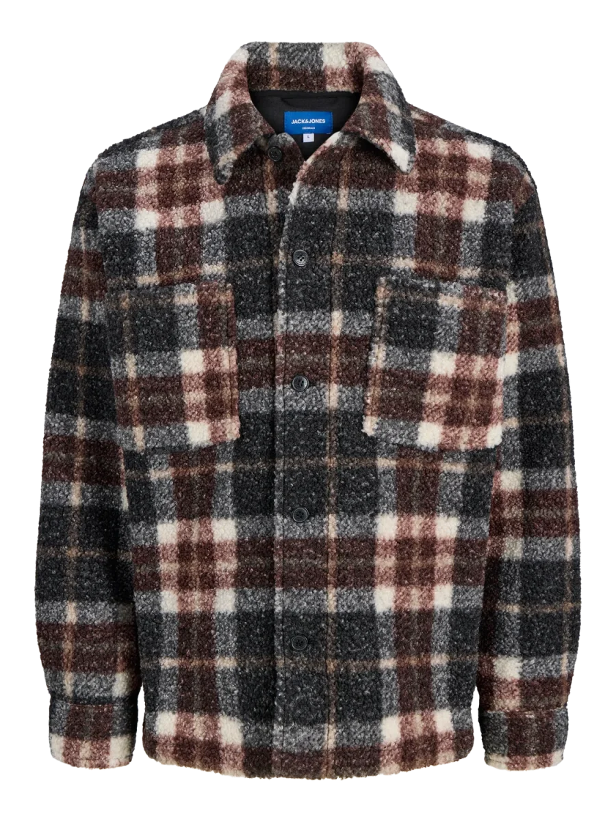 SOBRECAMISA RELAXED TEDDY LEECKER - Mocha Meringue Checks:CHECKS - Imagen 6