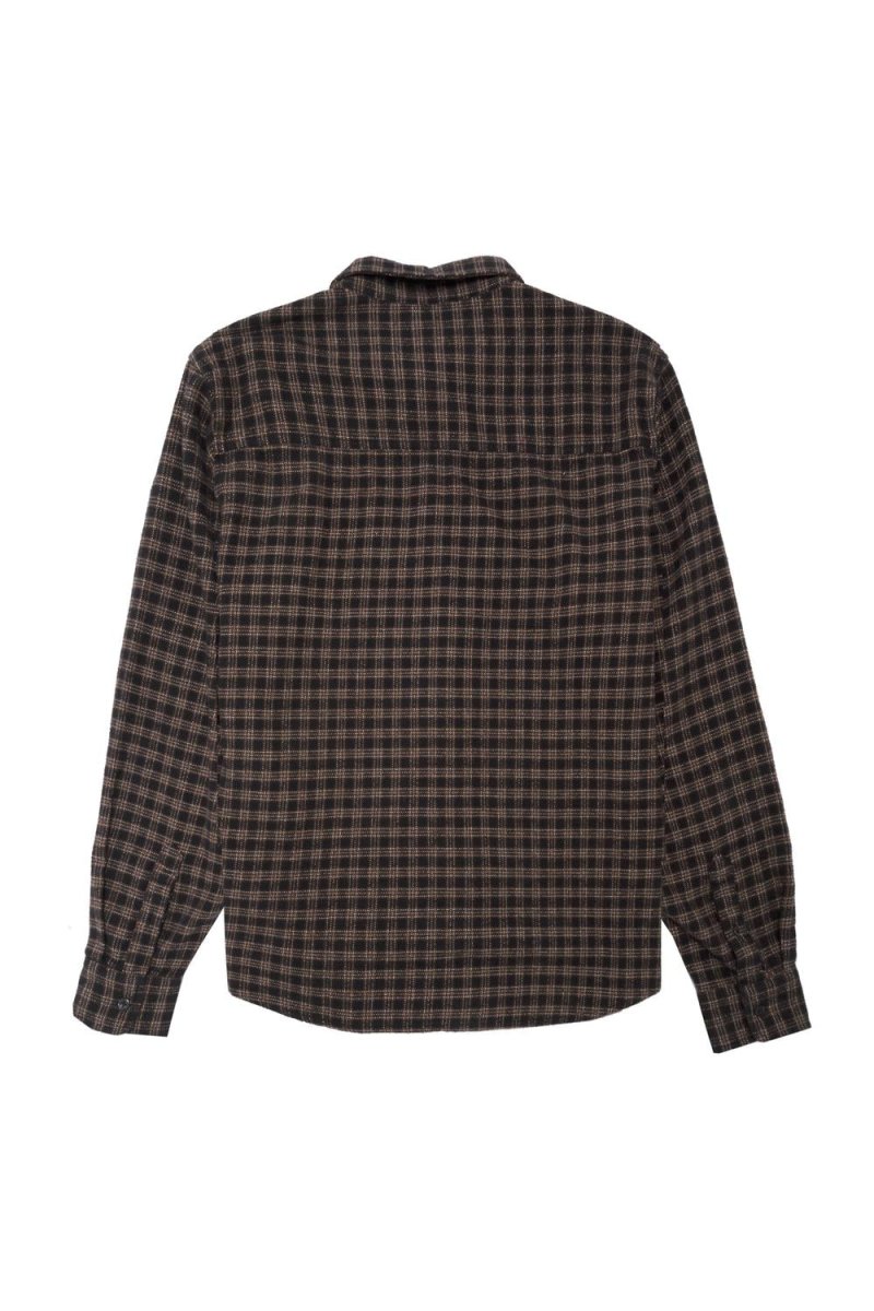 CAMISA MANGA LARGA FRANELA -Black Bean - Imagen 6