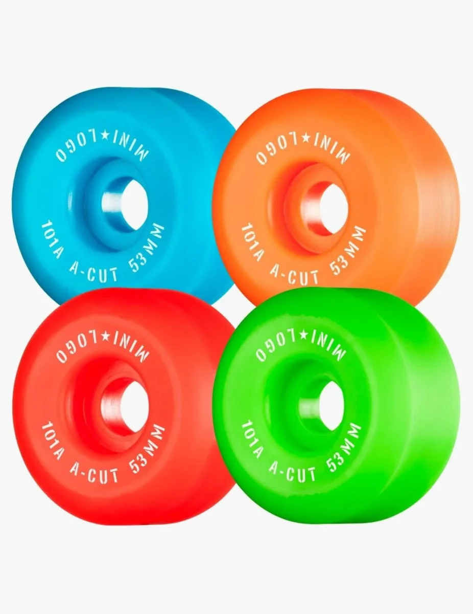Ruedas Skate MINI LOGO A-CUT 53MM X 101 - Multi (4 Ruedas)