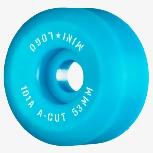 Ruedas Skate MINI LOGO A-CUT 53mm - 101a - Azul (4 ruedas)