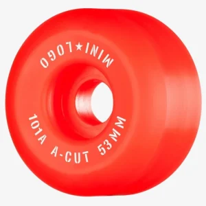 Ruedas Skate MINI LOGO A-CUT 53MM - 101A - Rojo (4 Ruedas)