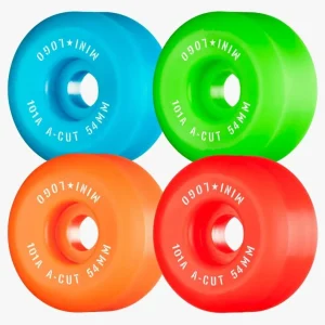 Ruedas Skate MINI LOGO A-CUT 54mm - 101a - Multi (4 Ruedas)