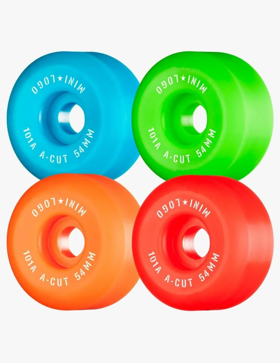 Ruedas Skate MINI LOGO A-CUT 54mm - 101a - Multi (4 Ruedas) - Imagen 2