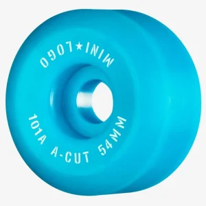 Ruedas Skate MINI LOGO A-CUT 54mm - 101a - Azul (4 Ruedas)