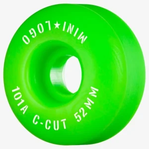 Ruedas Skate MINI LOGO C-CUT 52mm - 101a - Verde (4 Ruedas)