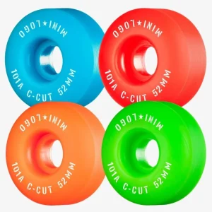 Ruedas Skate MINI LOGO C-CUT 52mm - 101a - Multi (4 Ruedas)