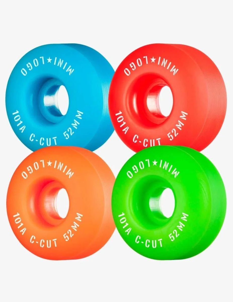 Ruedas Skate MINI LOGO C-CUT 52mm - 101a - Multi (4 Ruedas) - Imagen 2