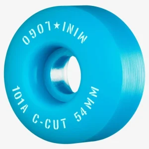 Ruedas Skate MINI LOGO C-CUT 54mm - 101a - Azul (4 Ruedas)