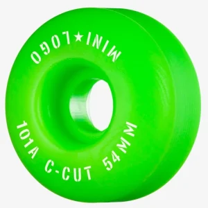 Ruedas Skate MINI LOGO C-CUT 54mm - 101a - Verde (4 Ruedas)