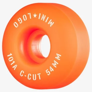 Ruedas Skate MINILOGO C-CUT 54mm - 101a - Naranja (4 Ruedas)