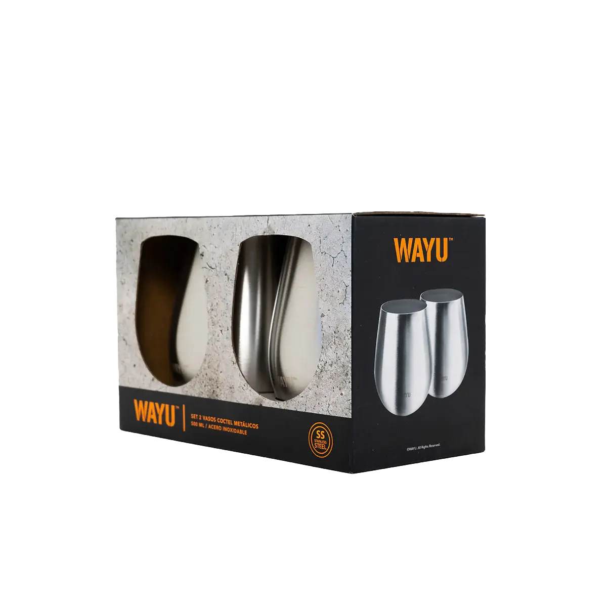 Set 2 Vasos Cocktail Wayu 500 ml - Imagen 5