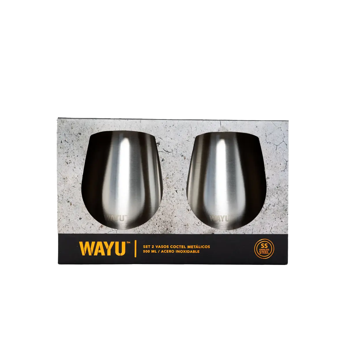 Set 2 Vasos Cocktail Wayu 500 ml - Imagen 4